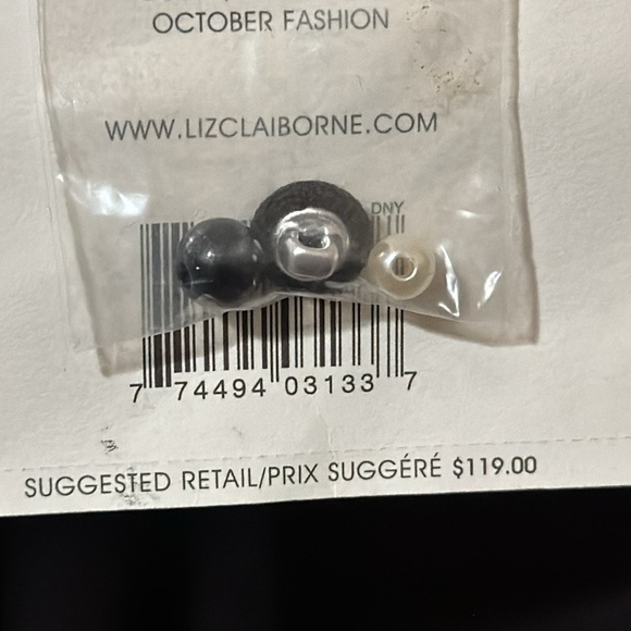 NWT Liz Claiborne 3/4 Sleeved Cardigan Sweater Size US 1X - Picture 12 of 13